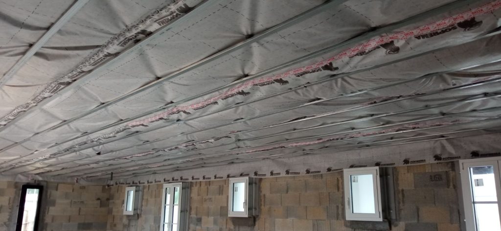 Photo de travaux d'isolation thermique